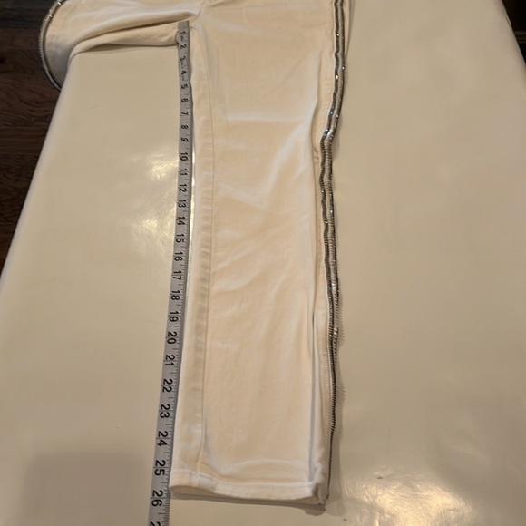 Alexander McQueen Mid Rise Ankle Size EUR 40 Embellished Side Zippers Designer - Picture 6 of 16